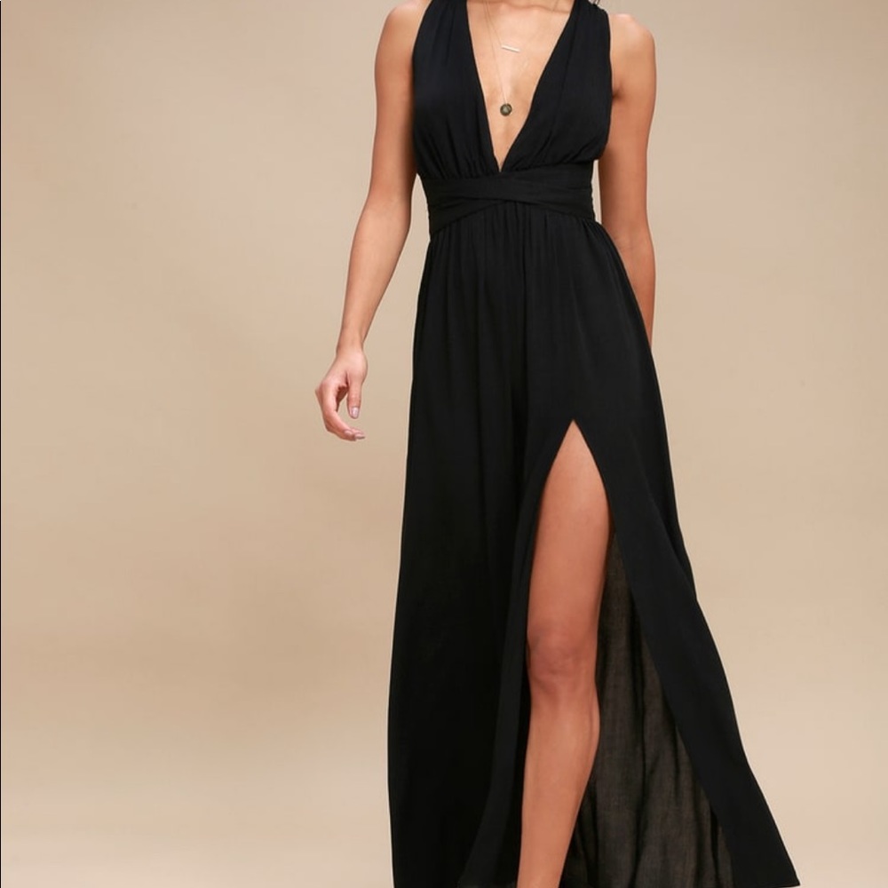 NWT LuLu’s Black Dress